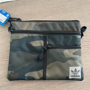 Adidas Green Camouflage Belt Bag
